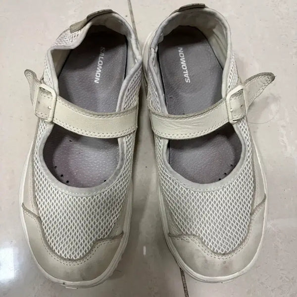 [BUNJANG] Salomon Mary Jane Shoes Ivory / 살로몬 메리제인
