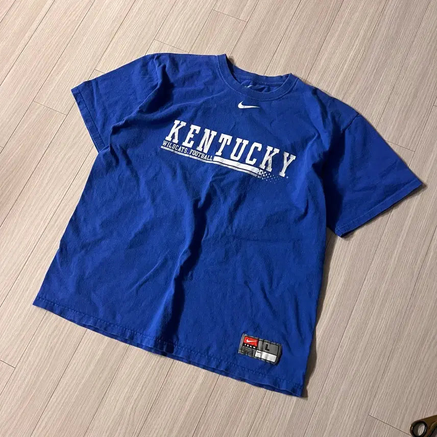 [BUNJANG] Nike Kentucky Wildcats Football T-Shirt Blue L / 나이키 켄터키 반팔티 블루 L
