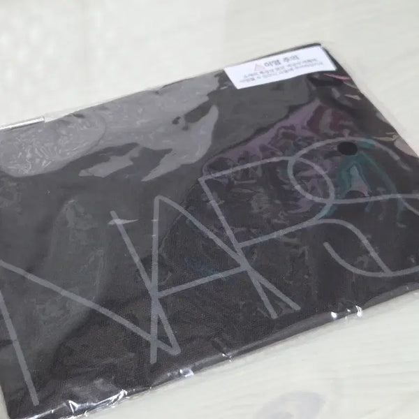 [BUNJANG] NARS Black Cotton Pouch / 나스 2026 블랙 코튼 파우치