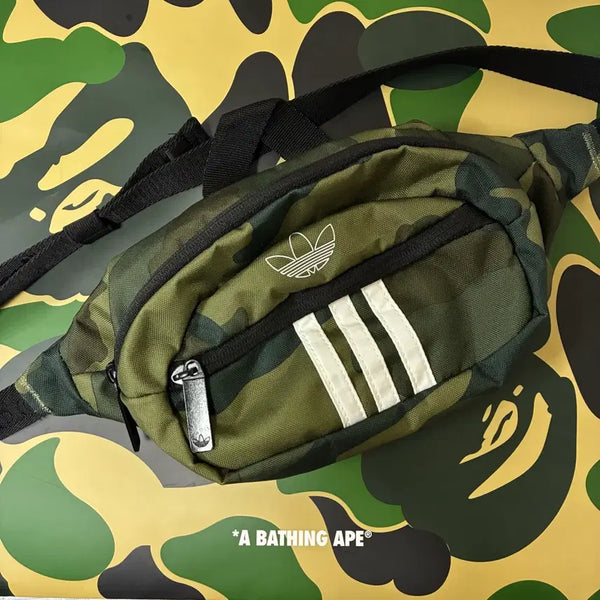 [BUNJANG] Adidas Crossbody Bag Military Camo / [free]아디다스 크로스바디백 밀리터리 카모