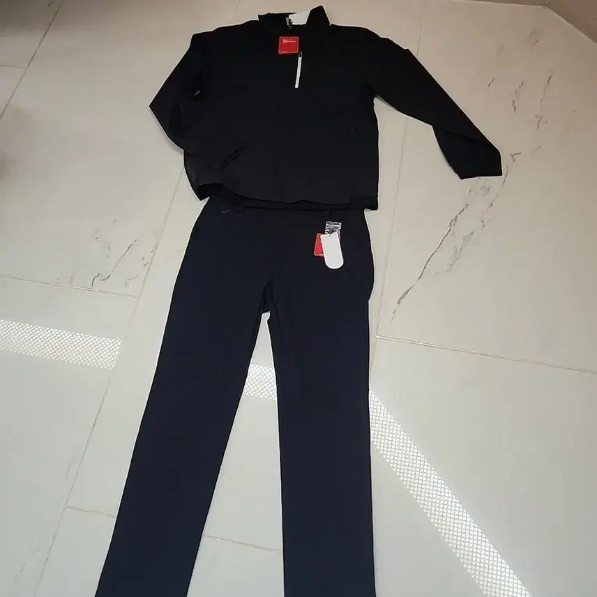 [BUNJANG] Puma Windbreaker Jacket & Performance Pants Set / 새옷 한벌 PUMA 푸마 퓨마 바람막이 자켓+기능성 바지세트(아주얇음)-골프 러닝 축구 트레킹 등산 등
