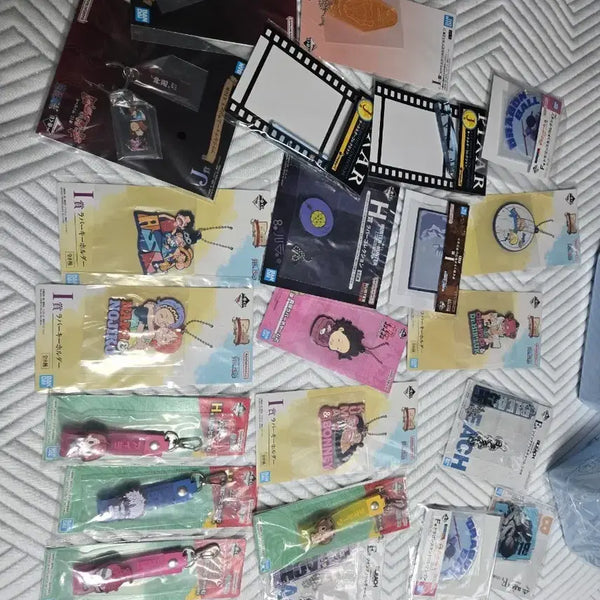 [BUNJANG] Anime Goods Keychain Set (One Piece, Dragon Ball, Pixar) / 원피스, 드래곤볼, 픽사 등 애니메이션 굿즈 키링 세트