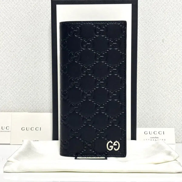 [BUNJANG] Gucci Signature GG Logo Long Wallet / 구찌 시그니처 GG 로고 장지갑