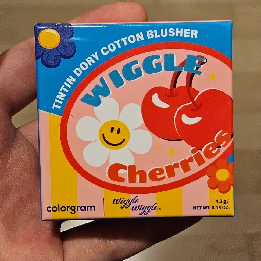[BUNJANG] Colorgram Tintori Cotton Blusher 10 Cherry Bunny / 컬러그램 10 체리버니 틴토리 솜 블러셔 위글위글