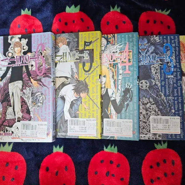 [BUNJANG] Death Note Volumes 2-6 / 데스노트 2-6