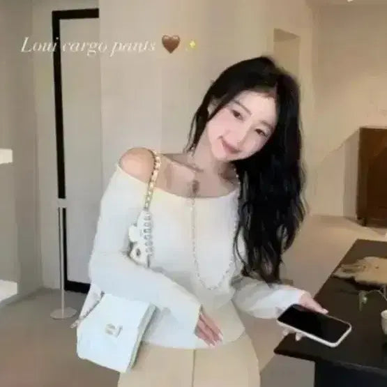 [BUNJANG] Siye Hina One-Shoulder Knit / 시예 Hina one-shoulder knit