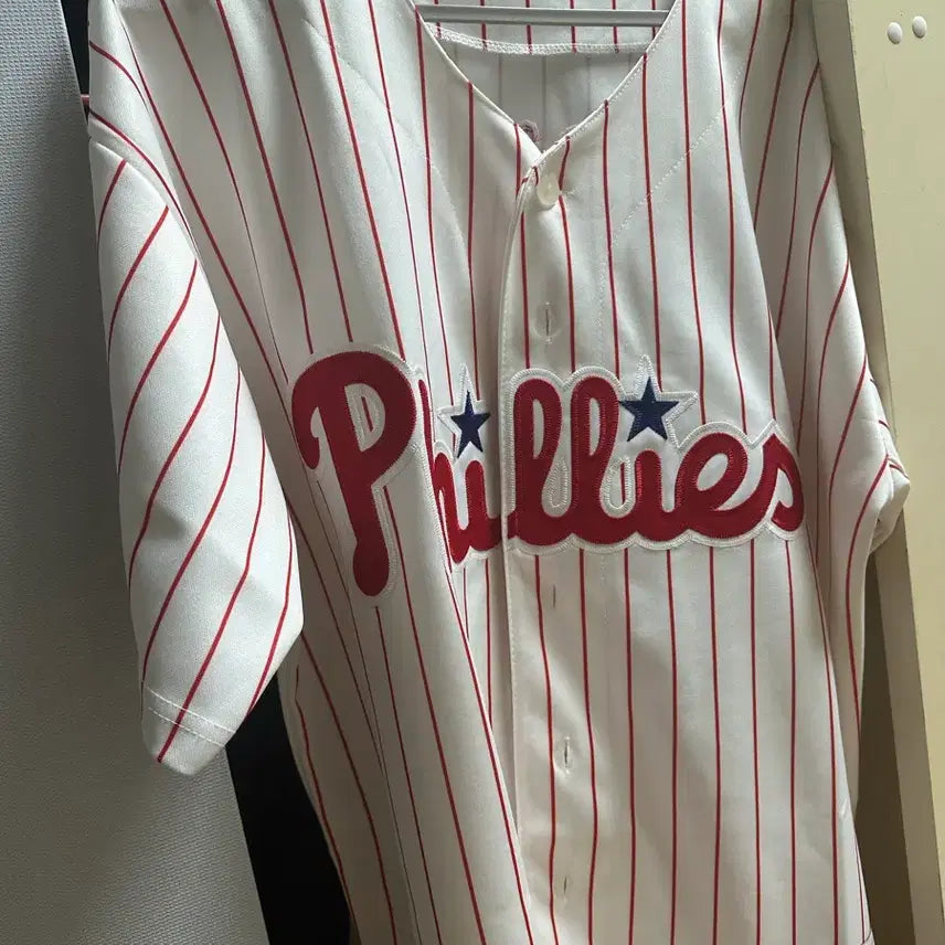 [BUNJANG] MLB Philadelphia Baseball Uniform (New) / MLB 야구 유니폼 (새상품)