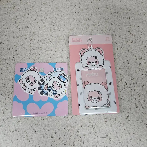[BUNJANG] Rizenne Remini Lipp Rebe Photocard Holder Sticker Pack Bundle Set (Sealed) / 리센느 레미니 리뿌 리브 포카홀더 스티커팩 일괄 미개봉