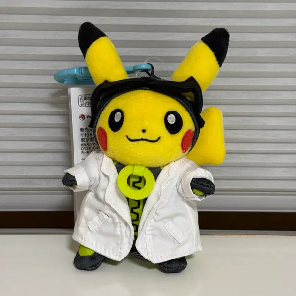 [BUNJANG] Pokemon Center Pikachu Assistant Keychain / [키링]포켓몬고 윌로우 박사의 조수 피카츄 인형 키링 포켓몬센터
