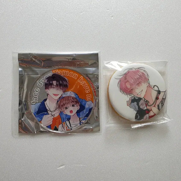 [BUNJANG] Tamont-gun "Gratte" Cookie + Acrylic Coaster Set (Unsealed) / 타몬군 지금 어느쪽 그라떼 쿠키+아크릴코스터 세트 미개봉