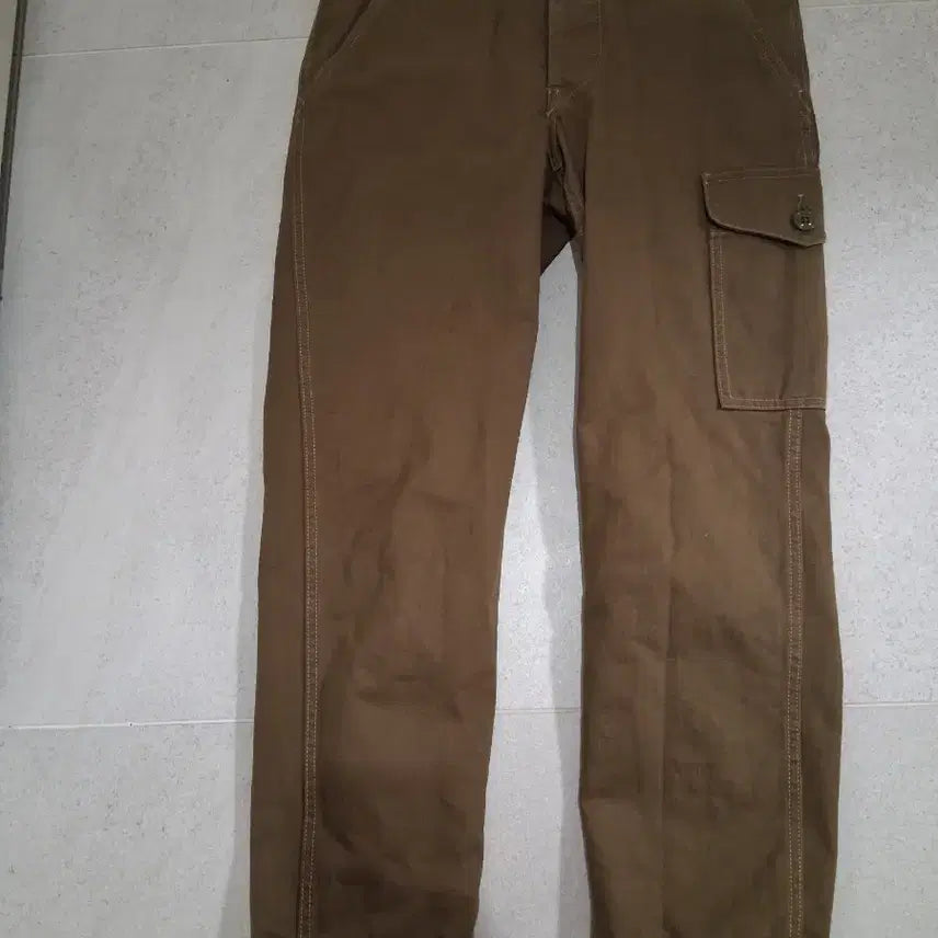 [BUNJANG] Freewheels Aviator Pants Dark Khaki Beige Size 28 / 프리휠러스 에비에이터 팬츠 28사이즈