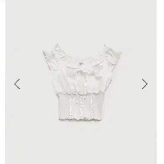 [BUNJANG] The Barnet Petunia Smocked Blouse - White / 더바넷 Petunia Smocked Blouse White 블라우스