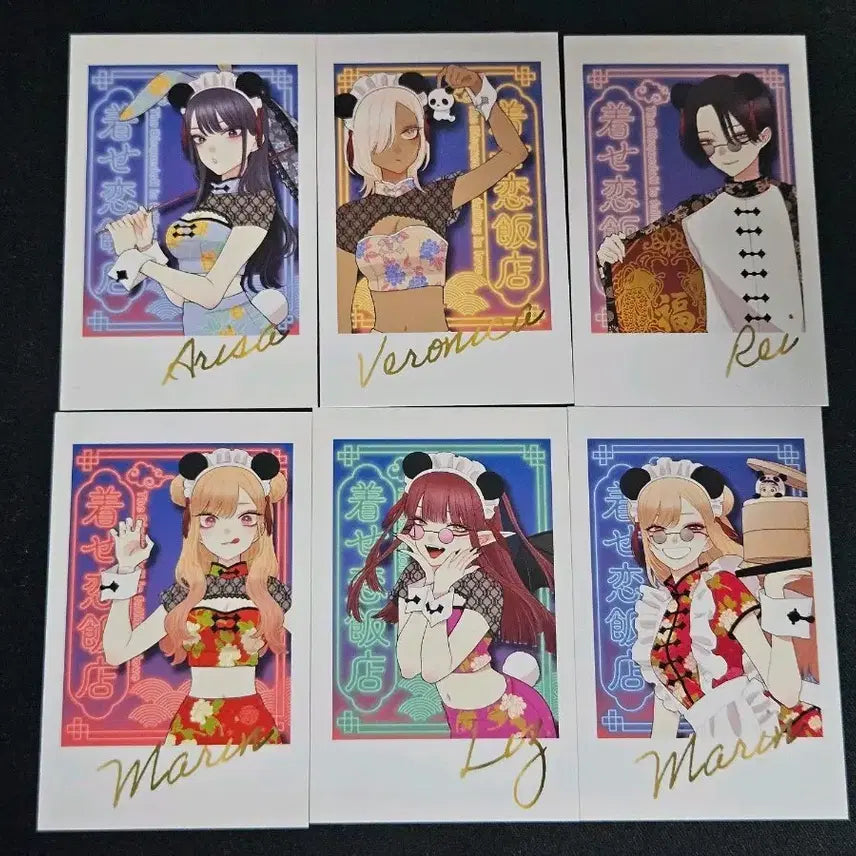 [BUNJANG] My Dress-Up Darling Marin Kitagawa Hong Kong Restaurant Collaboration Photocard Bundle / 비스크돌 키타가와 마린 홍콩반점 콜라보 포토카드 포카 일괄