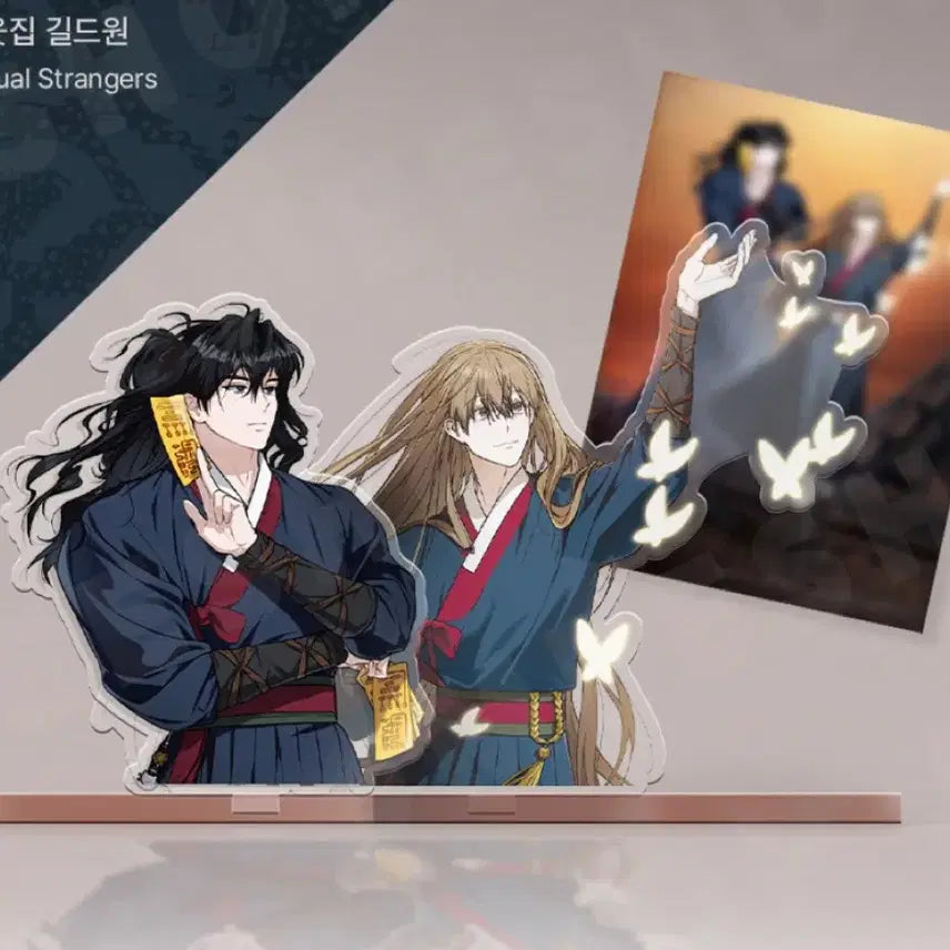 [BUNJANG] The Neighboring Guild Season's Greetings Acrylic Standee / 이웃집 길드원 봄툰 시즌그리팅 사화 아크릴스탠드