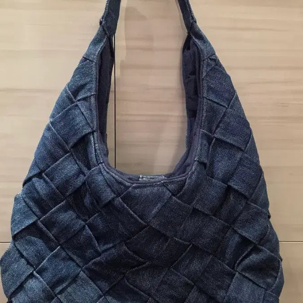 [BUNJANG] And Other Stories Braided Denim Shoulder Bag / 앤아더스토리즈 브레이디드 데님백