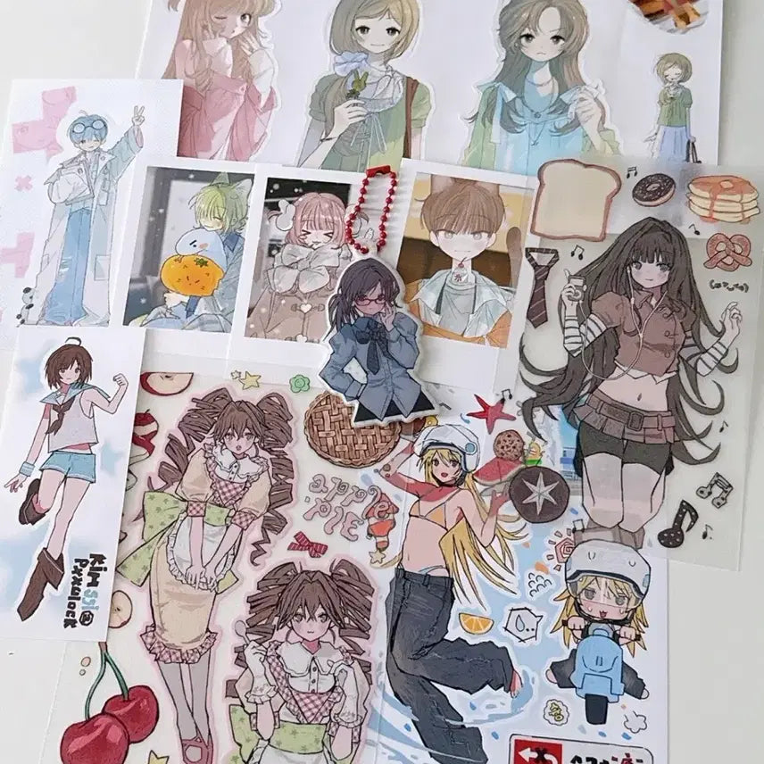 [BUNJANG] Various K-Pop Themed Journaling Stickers / !사진많음 다꾸 스티커 포포 김부록씨 도미월드 석새날 윤구 갱갱 박냠