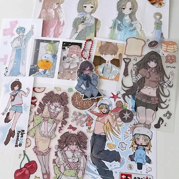 [BUNJANG] Various K-Pop Themed Journaling Stickers / !사진많음 다꾸 스티커 포포 김부록씨 도미월드 석새날 윤구 갱갱 박냠