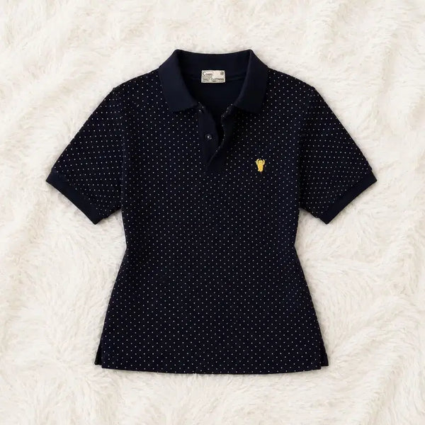 [BUNJANG] Coen Dot Collar T-Shirt / Coen 코엔 모리걸 도트 PK 카라티