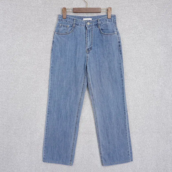 [BUNJANG] Edmore Moiety Women's Summer Straight Wide-Leg Denim Pants (Size M) / 에드모어 Moiety 여성 썸머 와이드 일자핏 데님 팬츠 M