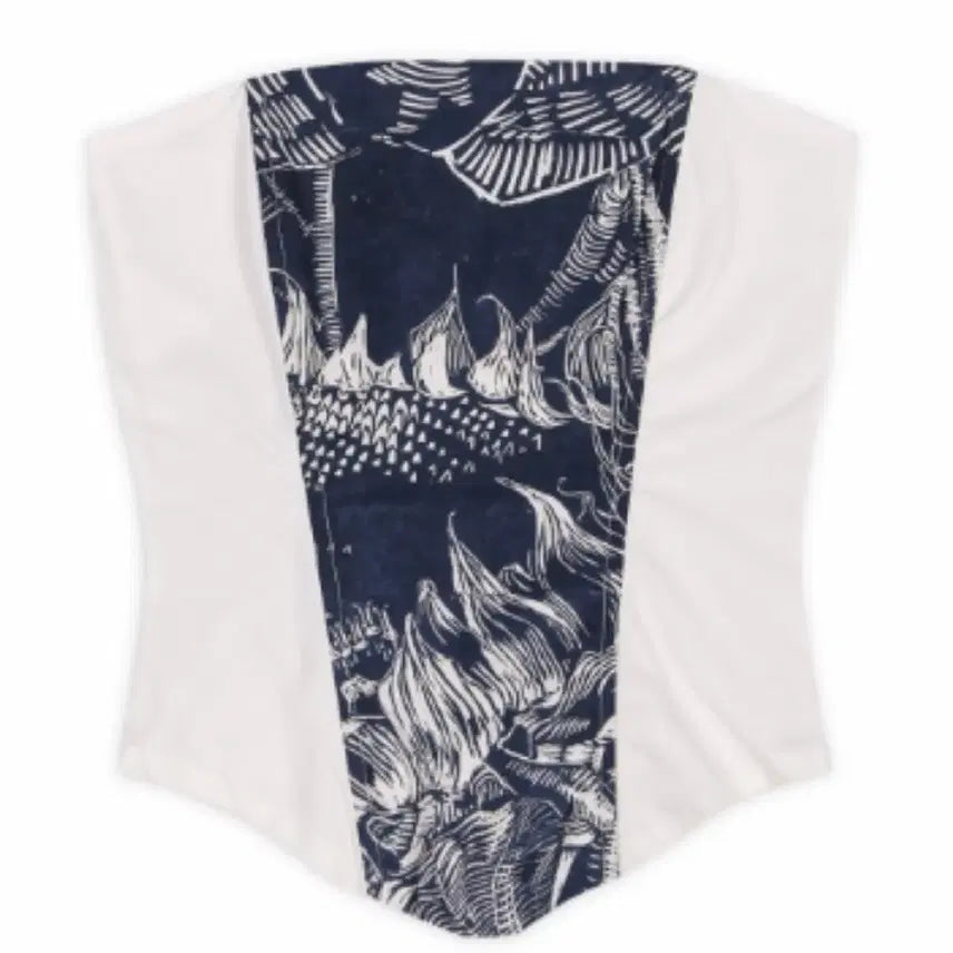 [BUNJANG] Darling Your Bad Corset Top / 달링유어배드 코르셋 탑