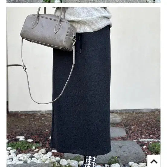 [BUNJANG] Jobling Self-Produced Taupe Cowhide Tote Bag / 에토프 토드백 소가죽 조블린 자체제작  가로35센티