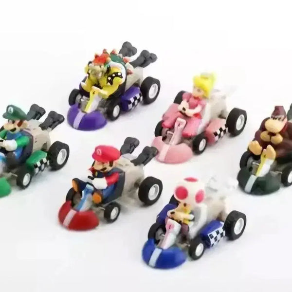 [BUNJANG] Super Mario Kart 6 Figure Set / 슈퍼마리오 카트 피규어 6종 세트로 일괄 판매합니다.