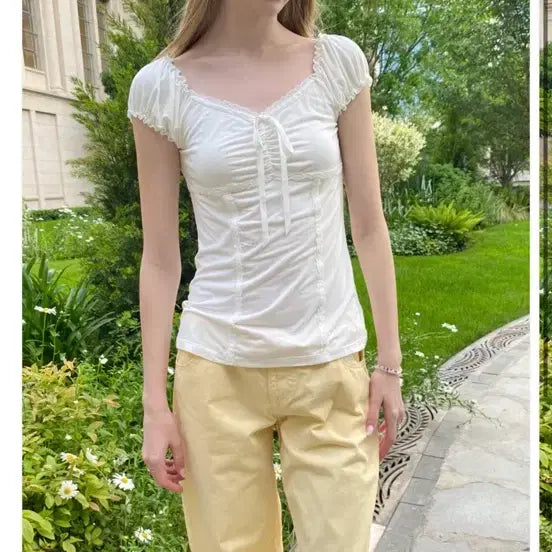 [BUNJANG] Brandy Melville Elena Top / 브랜디멜빌 엘레나 탑