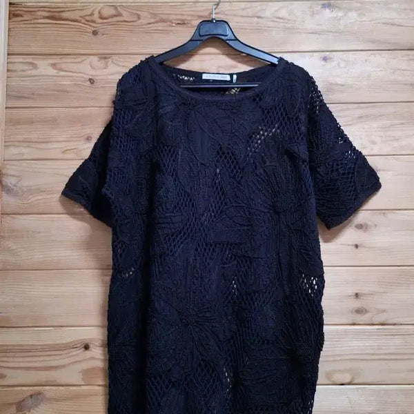 [BUNJANG] Isabel Marant Etoile Punching Lace Dress Black / 이자벨마랑 에뚜왈 펀칭 레이스 원피스
