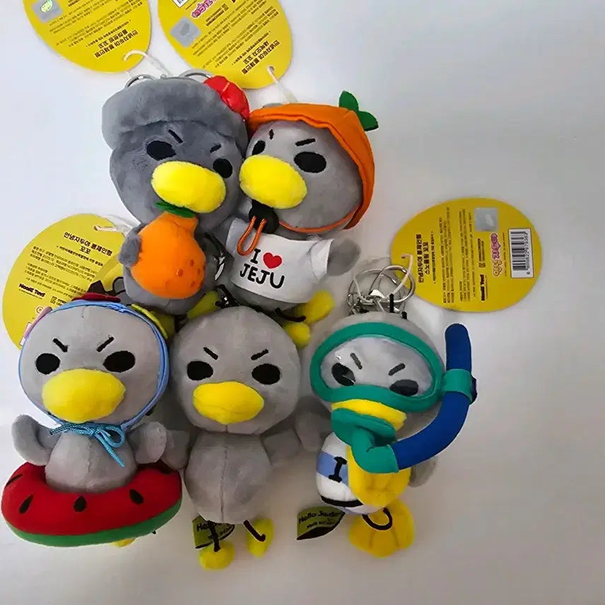 [BUNJANG] Hello Jadoo Cocoo Friends Plush Keychain Set / 꼬꼬프렌즈 인형 키링 세트팝니다