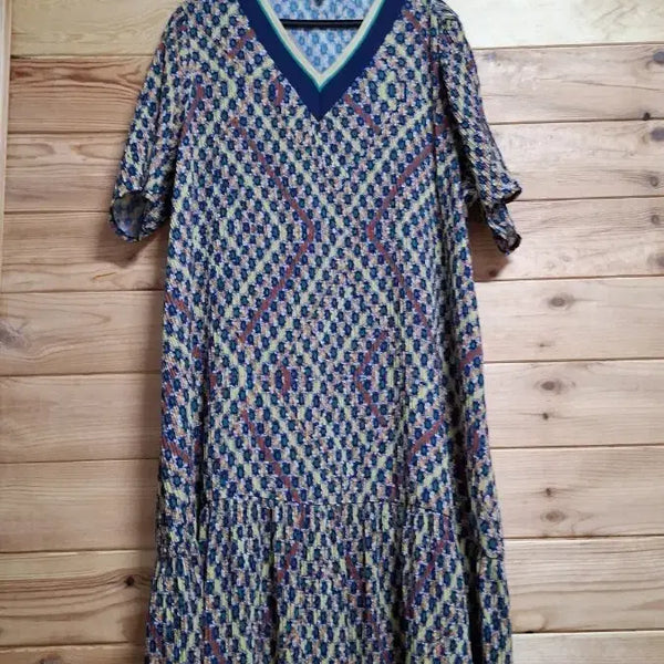[BUNJANG] CREBIG Pleated Long Dress / CREBIG 크레빅 플리츠 롱 원피스