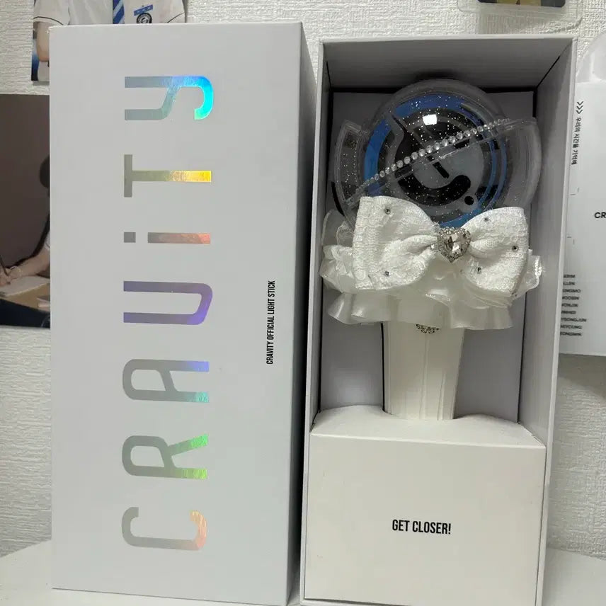 [BUNJANG] CRAVITY Lumina Bong Custom Ribbon & Lace Edition / 크래비티 응원봉 리멤봉