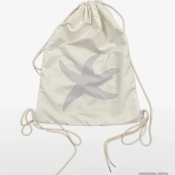 [BUNJANG] The Coldest Moment Starfish Reversible Gym Sack - Ivory / 더콜디스트모먼트 starfish reversible 짐색 아이보리