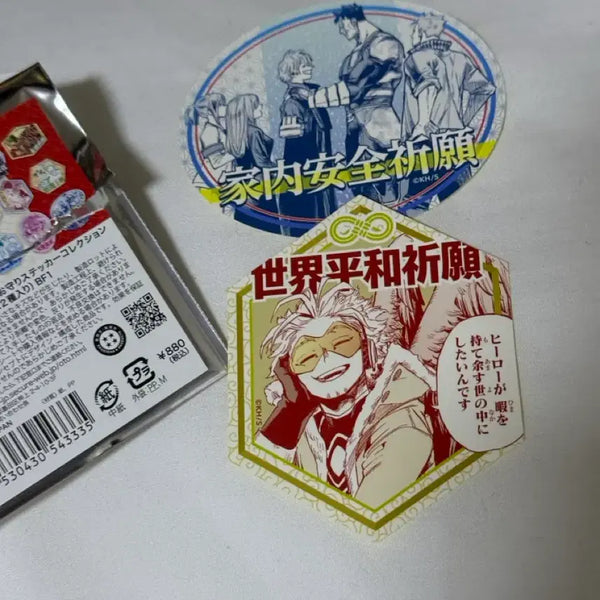 [BUNJANG] My Hero Academia Hawks Endeavor Dabi Omamori Stickers Jump Shop Goods / 호크스 엔데버 다비 부적 오마모리 스티커 점프샵 굿즈 지류 히로아카