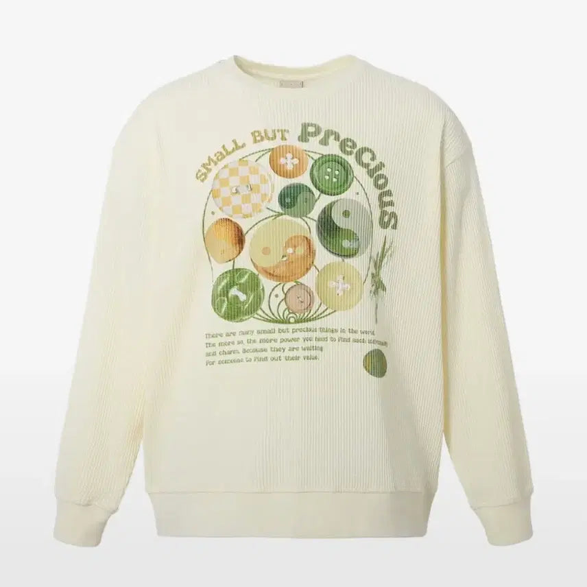 [BUNJANG] Addoff Precious Button Knit MTM Ivory / 애드오프 PRECIOUS BUTTON KNIT MTM 아이보리
