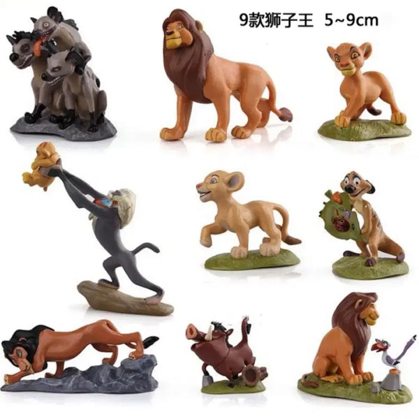 [BUNJANG] The Lion King Unsealed Figure 9-Piece Bundle Set / 라이온킹 미개봉 피규어 9종 일괄 세트로 판매합니다.