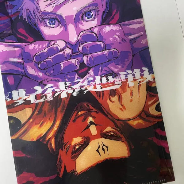 [BUNJANG] Jujutsu Kaisen Gojo Satoru & Sukuna Special Edition File & Postcard Set / 정품 주술회전 고슼 당주 고죠 기가 점프 특전 파일 엽서 모듈러 모듈로 스쿠나 메슼 이타도리 유지