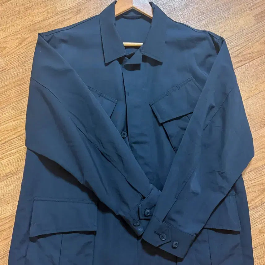 [BUNJANG] Kaptain Sunshine Fatigue Jacket Ink Black (Size 38) / 캡틴선샤인 퍼티그자켓 38