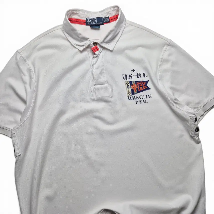 [BUNJANG] Polo Ralph Lauren USRL PK Collar T-Shirt XXL / [3일간 20%할인] [XXL] 폴로 랄프로렌 USRL pk 카라티