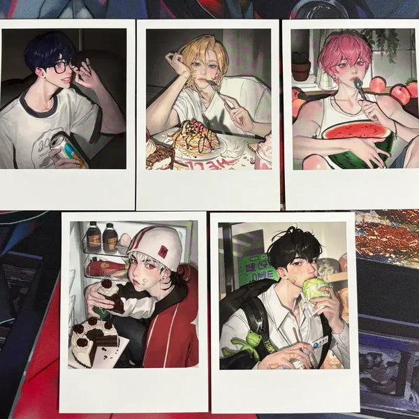 [BUNJANG] PLAVE Unofficial Polaroid Photocard Bundle Set / 플레이브 비공굿 통판 폴라로이드 포카 일괄
