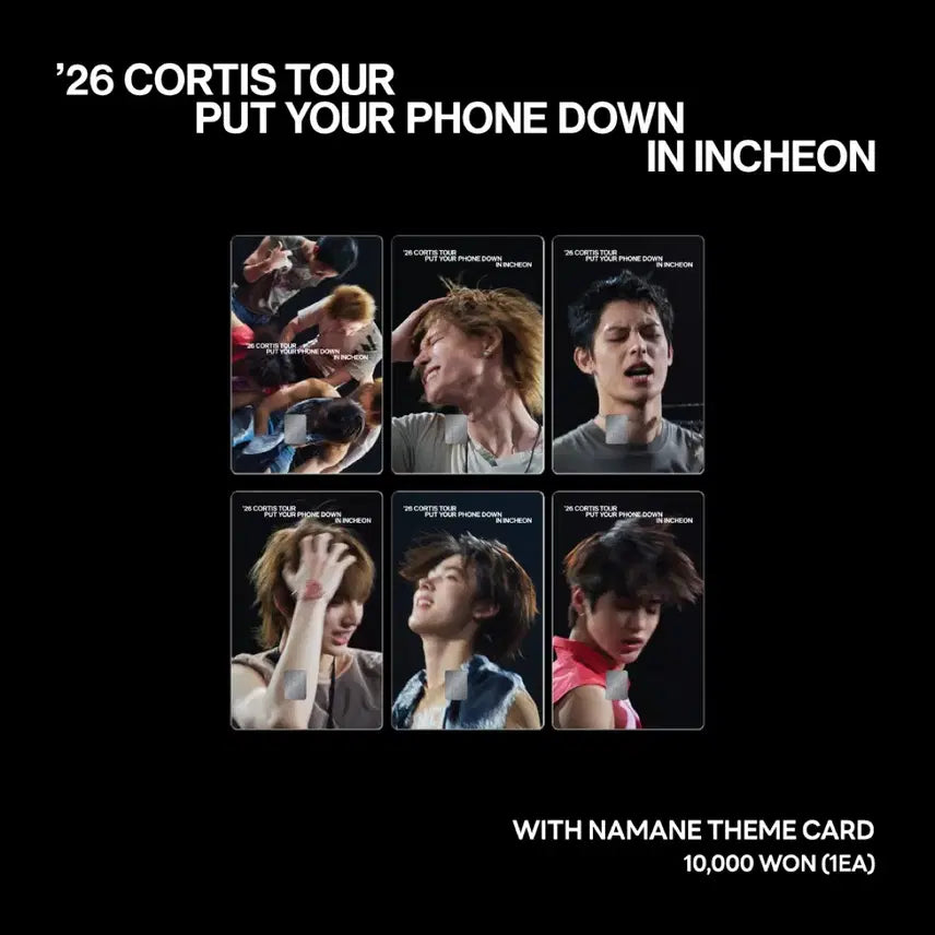 [BUNJANG] Cortis Namane Card / 코르티스 나마네 카드 Cortis Namane