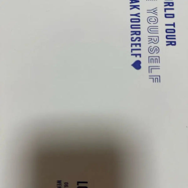 [BUNJANG] BTS World Tour London Blu-ray / 방탄소년단 월드투어 런던 블루레이 급처