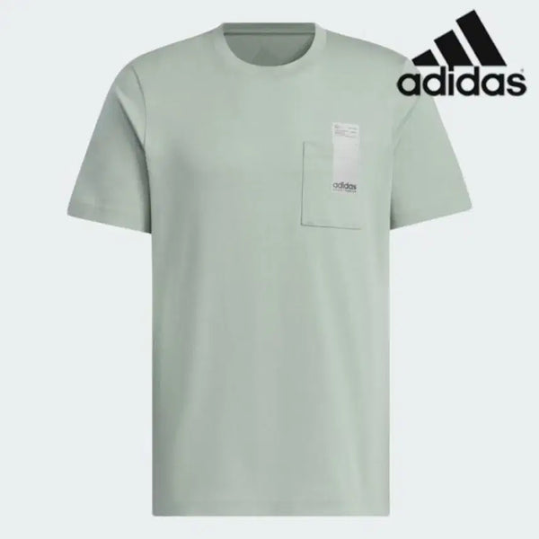 [BUNJANG] Adidas Pocket Short Sleeve T-Shirt Mint 4XL / 아디다스 포켓 반팔 티셔츠 민트 4XL