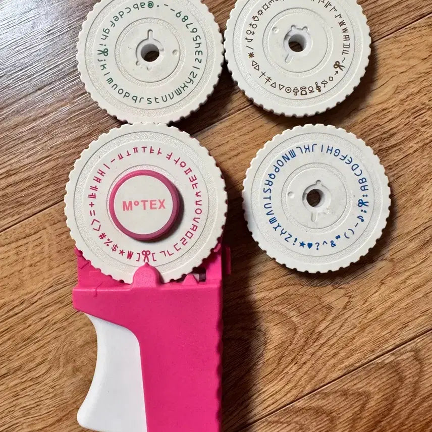 [BUNJANG] Motex Dymo Embossing Label Maker / 모텍스 다이모 또각이 라벨기