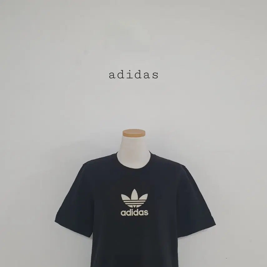 [BUNJANG] Adidas Logo Short Sleeve T-Shirt Black / 세일)No.26071601 아디다스 반팔티 로고 블랙