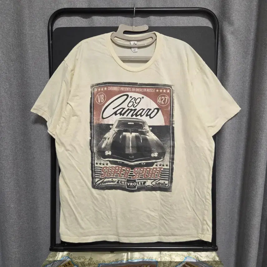 [BUNJANG] Chevrolet Vintage Short Sleeve T-Shirt XL / Chevrolet 쉐보레 빈티지 반팔 티셔츠 XL(105)