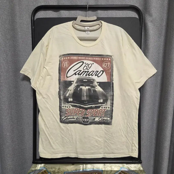 [BUNJANG] Chevrolet Vintage Short Sleeve T-Shirt XL / Chevrolet 쉐보레 빈티지 반팔 티셔츠 XL(105)
