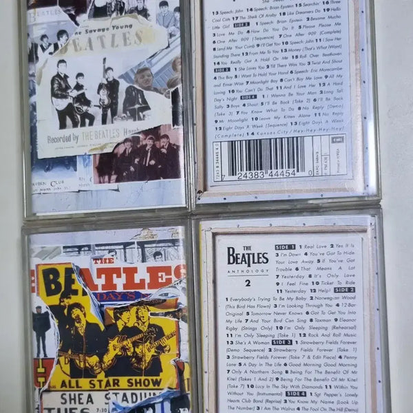 [BUNJANG] The Beatles Anthology 4-Tape Cassette Tape (Unsealed) / 비틀즈 - 앤솔로지 / 4TAPE (개봉 카세트테이프)