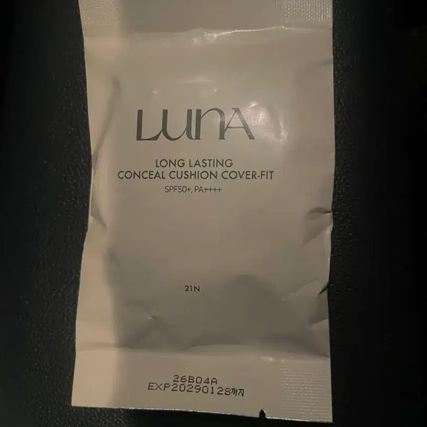[BUNJANG] LUNA Long Lasting Conceal Cushion Cover Fit SPF50+ PA++++ (Shade 21N) / 루나 롱래스팅 컨실 쿠션 커버핏 21N