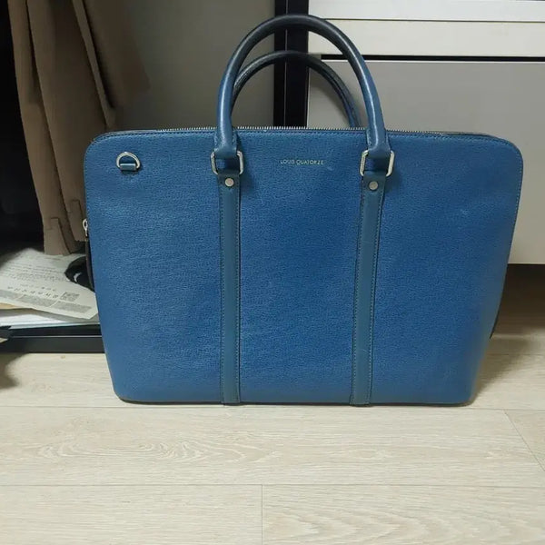 [BUNJANG] Louis Quatorze Document Bag Blue / 루이까또즈 서류가방 블루