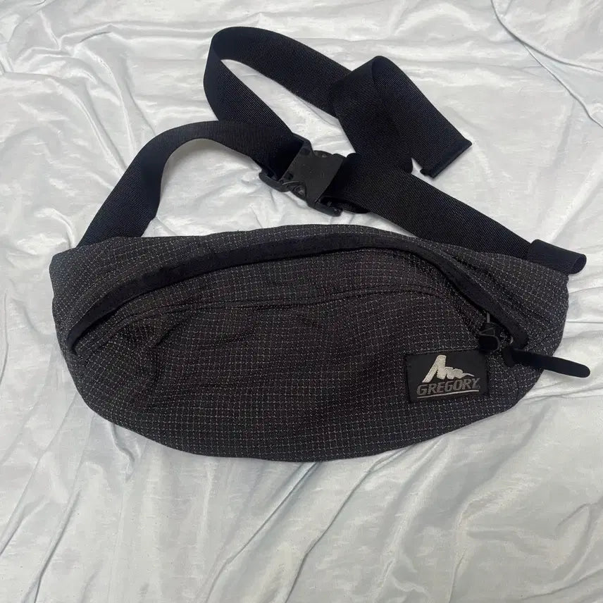 [BUNJANG] Gregory Vintage Waist Bag Black / 올드 그레고리 힙색 블랙 빈티지 웨이스트백